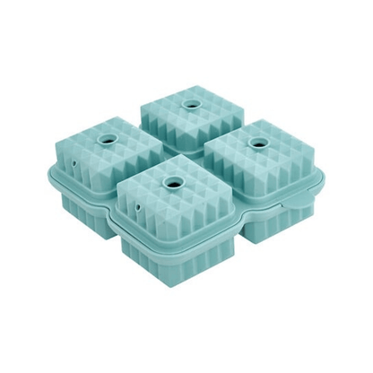 Alpha 55 Bac à Glaçons Prisme 4 Cavités en Silicone
