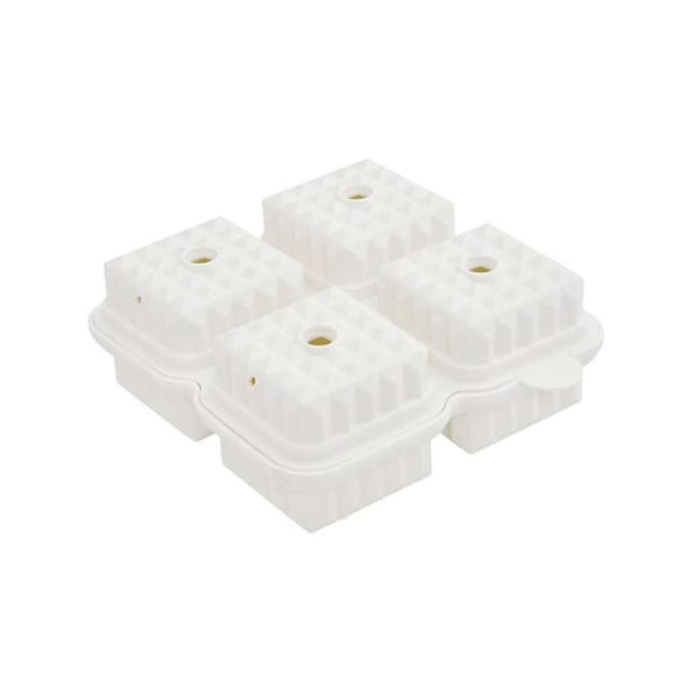Alpha 55 Bac à Glaçons Prisme 4 Cavités en Silicone