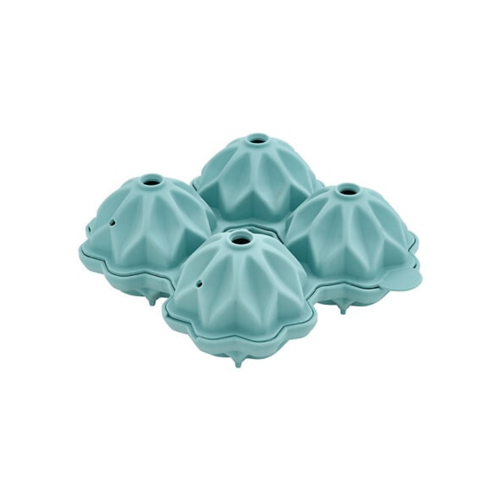Alpha 55 Bac à Glaçons Relief 4 Cavités en Silicone