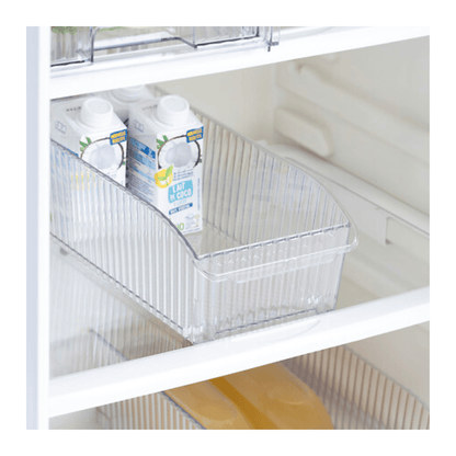 Alpha 55 Bac de rangement frigo à roulettes – PET Streaks