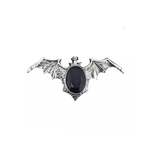 Alpha 55 bague Noir Bague chauve-souris noire