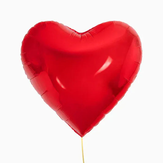 Alpha 55 Ballon aluminium cœur rouge Valentine – Déco romantique