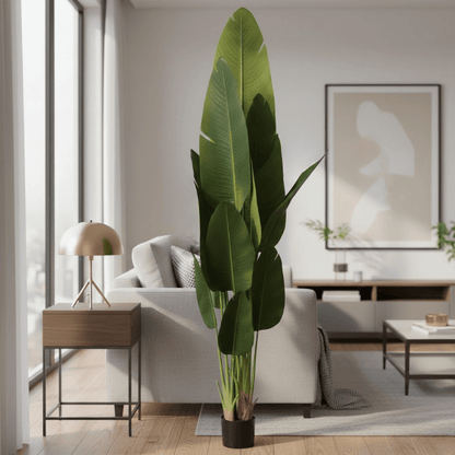 Alpha 55 Bananier Artificiel Premium – Déco Jungle & Réalisme Chic
