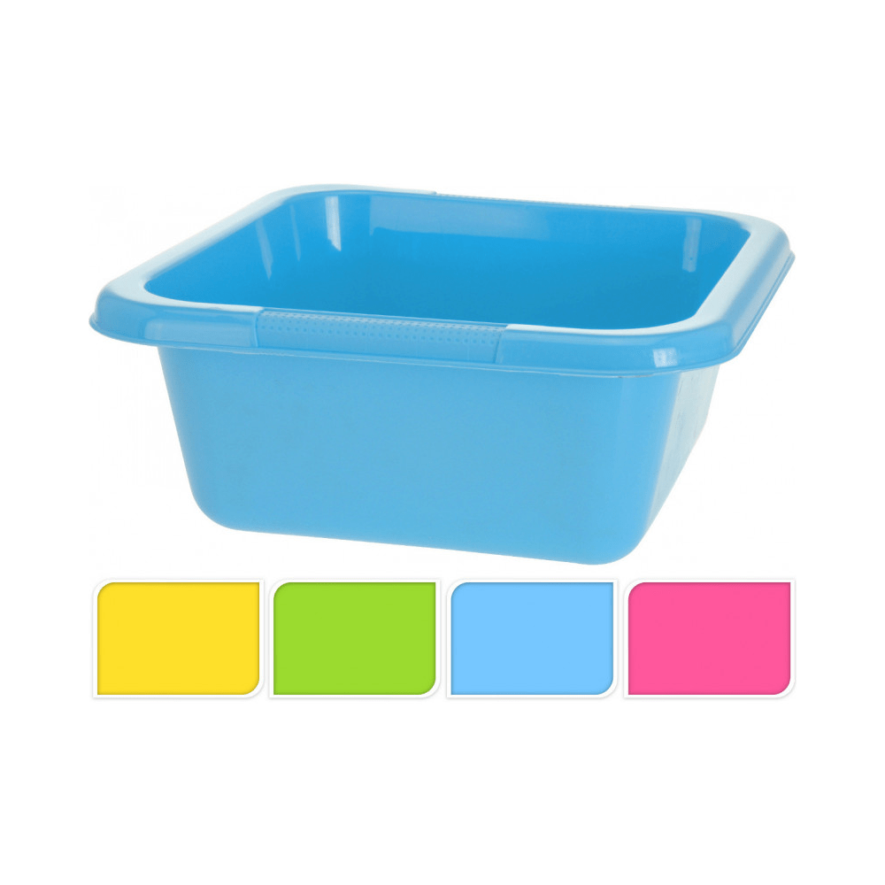 Alpha 55 Bassine carre 32x32 cm , coloris assortis