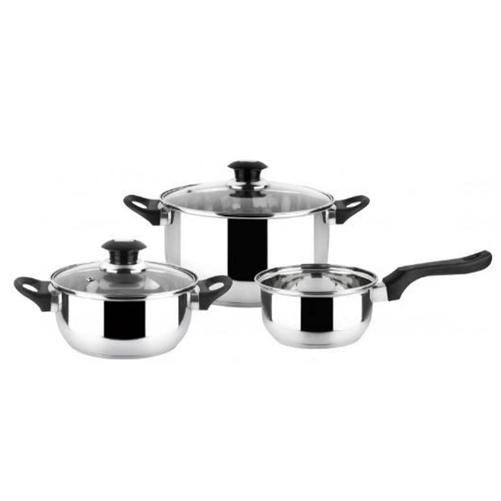 Batterie de cuisine en inox 5 pièces : Family de Magefesa