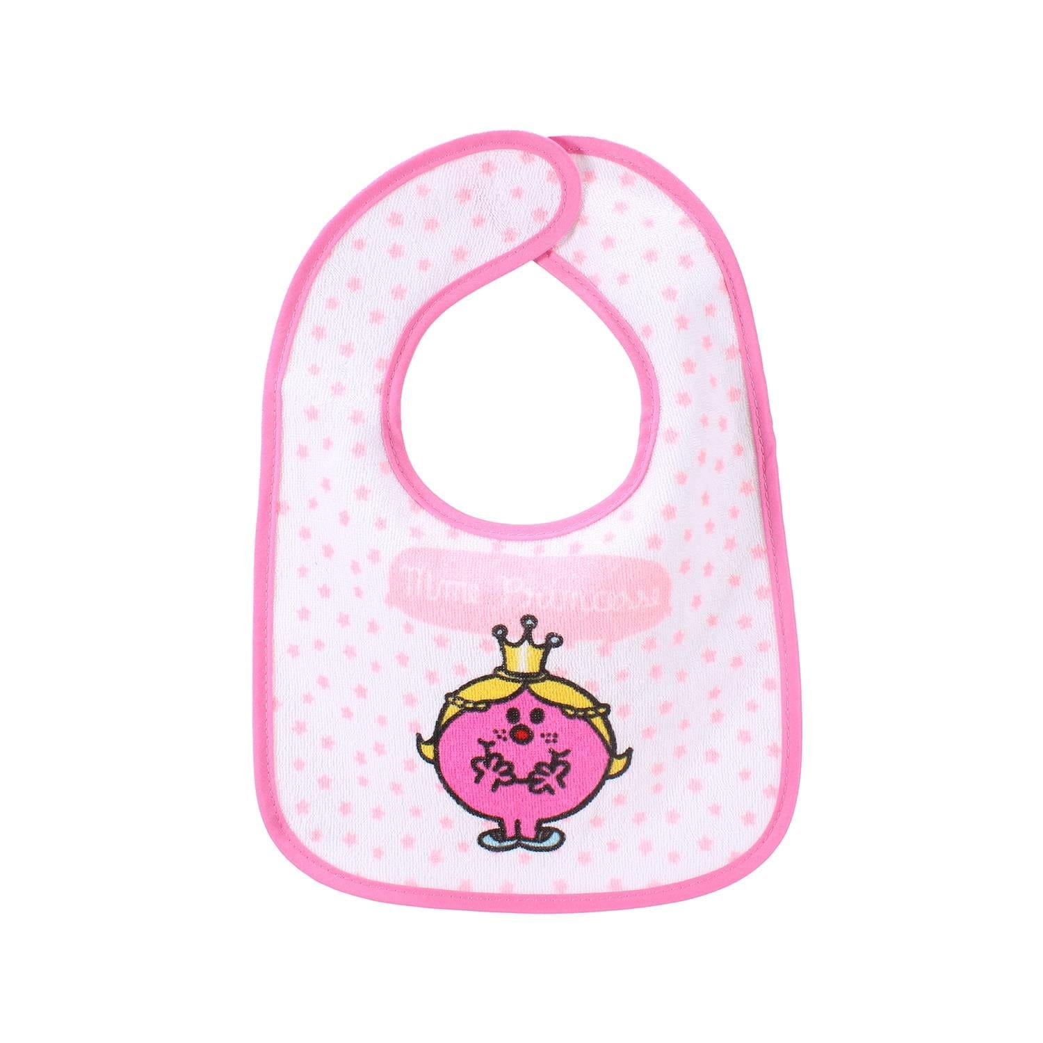 Bavoir tissu Mr Mme 29x21 cm