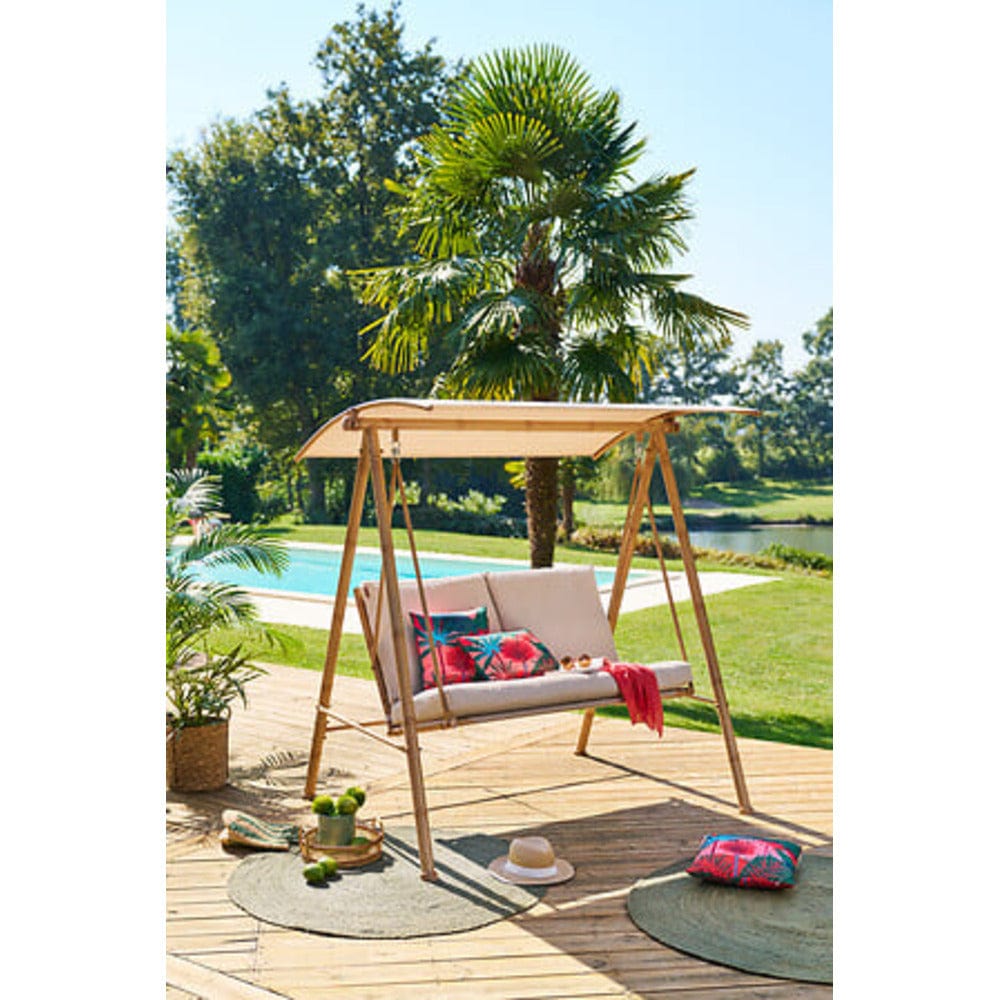 Alpha 55 Beige Balancelle de jardin "Baroe"