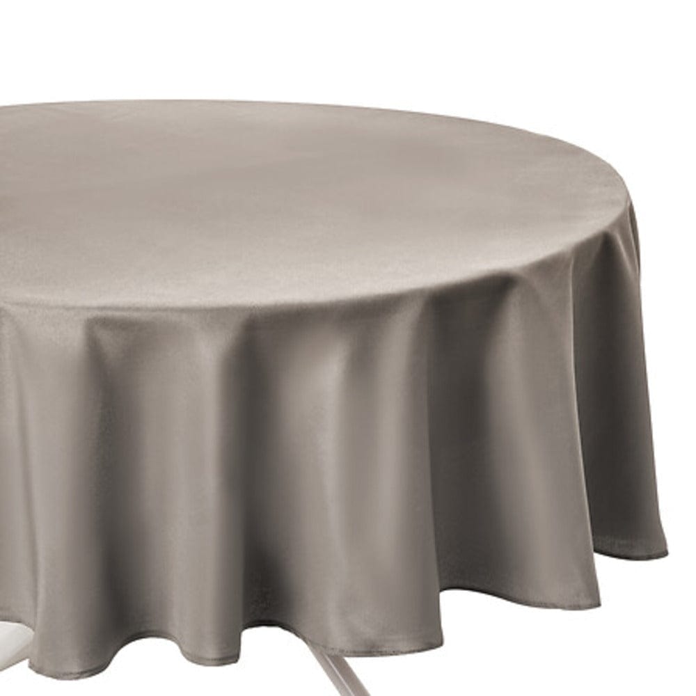 Alpha 55 Beige Lin Nappe ronde antitaches