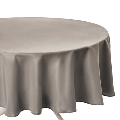 Alpha 55 Beige Lin Nappe ronde antitaches