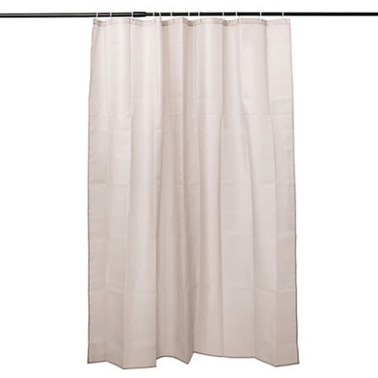 Alpha 55 Beige Lin Rideau de Douche Pratique et Décoratif
