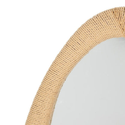 Alpha 55 Beige Miroir corde organique "Laia"