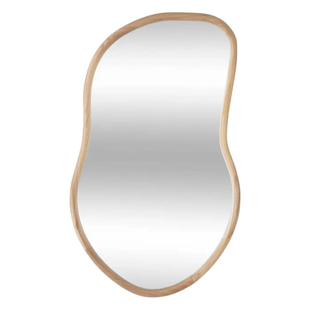 Alpha 55 Beige Miroir "livia" En Bois
