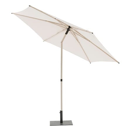 Alpha 55 Beige Parasol droit Soya Ø220 cm Blé