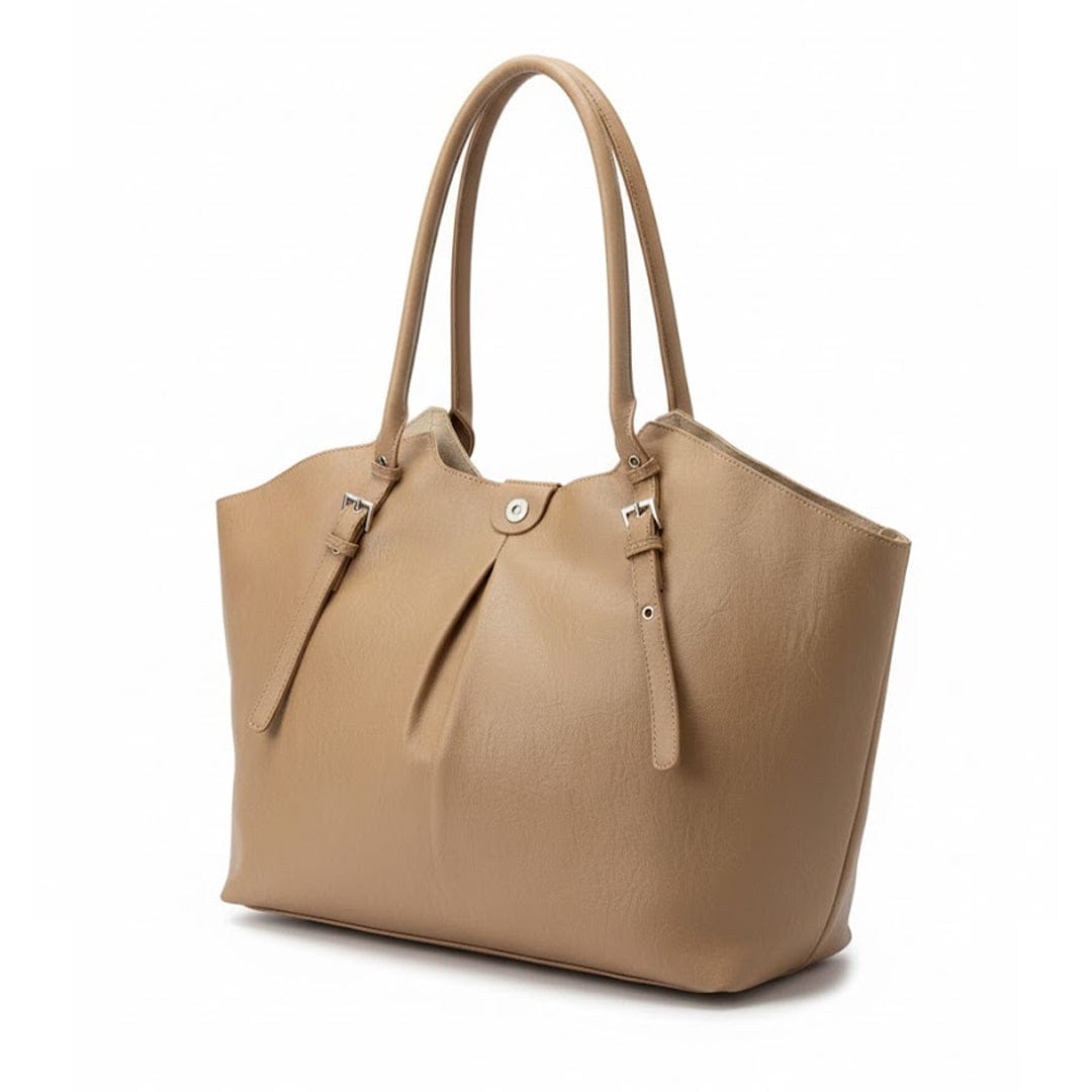 Alpha 55 Beige Sac Cabas Élégant