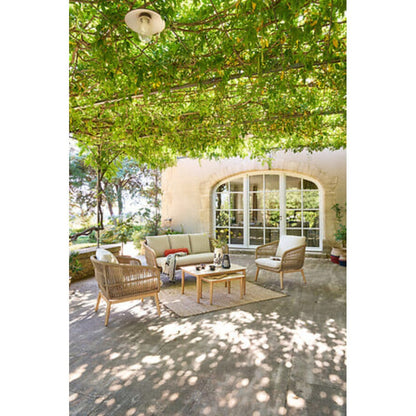 Alpha 55 Beige Salon de jardin 5 places "Orissa"