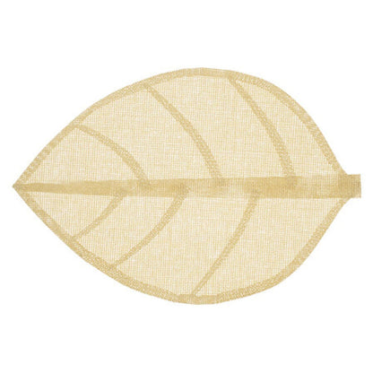 Alpha 55 Beige Set de table feuille design naturel élégant