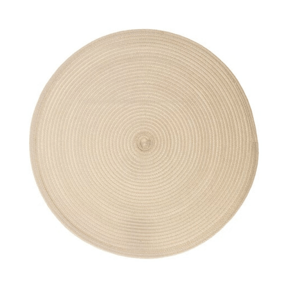 Alpha 55 Beige Set de table tressé naturel élégant