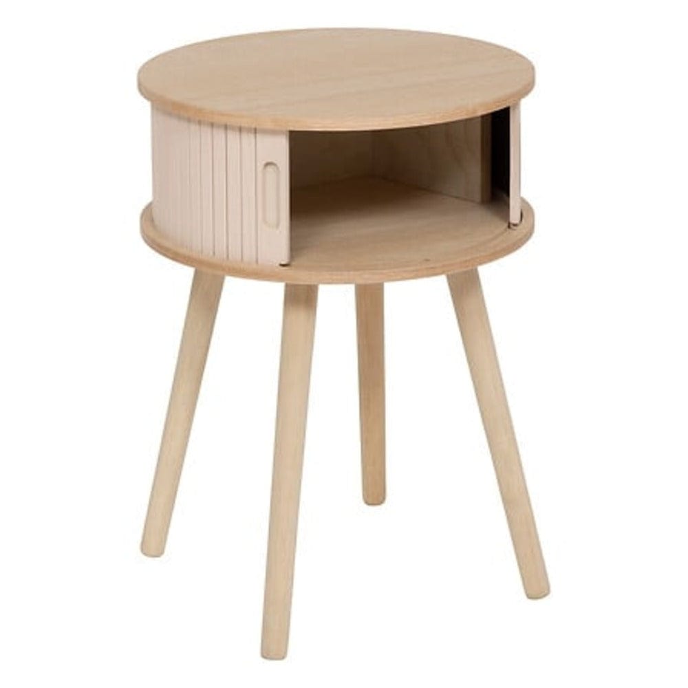 Alpha 55 Beige Table de chevet 2 portes "Nysos"