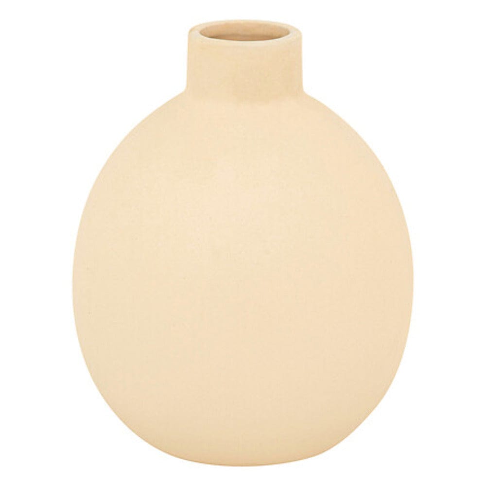 Alpha 55 Beige Vase en céramique élégant