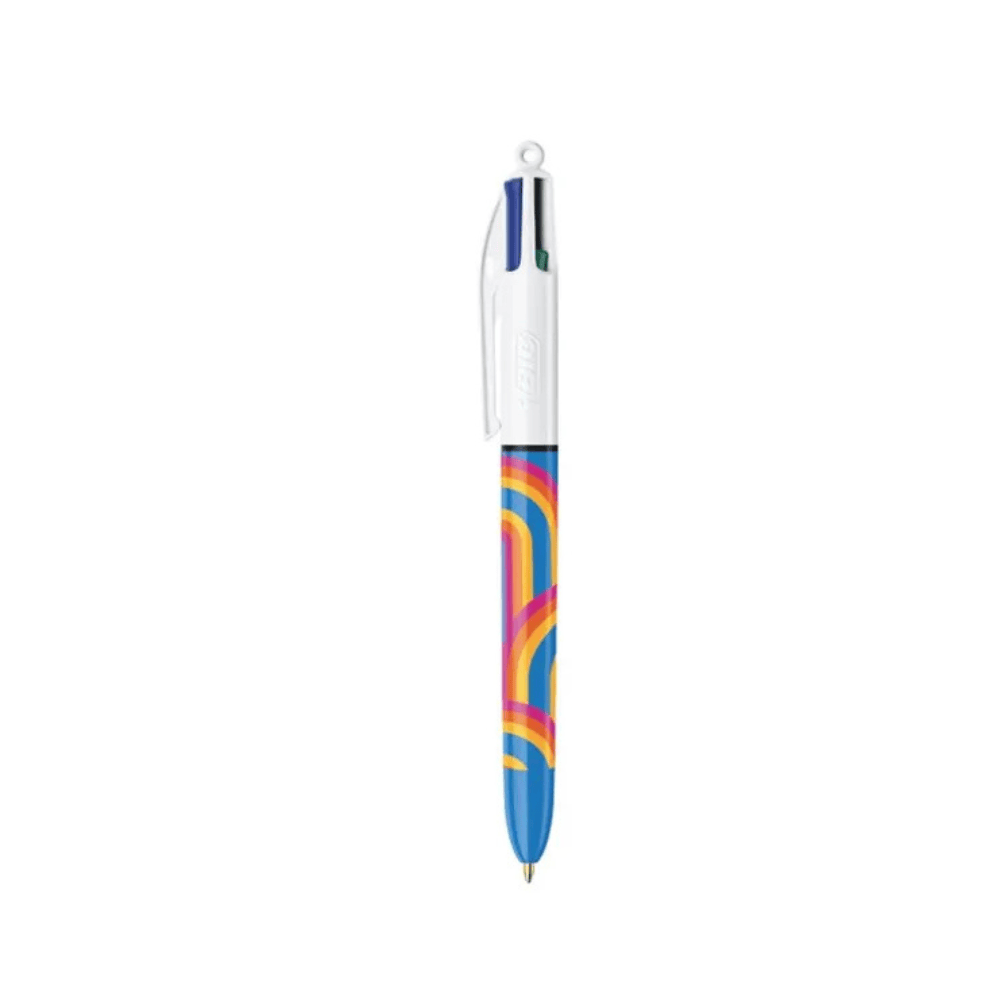 Alpha 55 BIC 3 Stylos Bille 4 Couleurs Cute Food