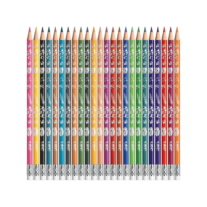 Alpha 55 BIC Kids Evolution Illusion 24 Crayons Effaçables