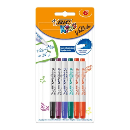 Alpha 55 BIC Set de 6 Feutres Kids Velleda