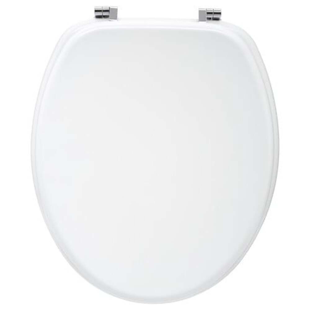 Alpha 55 Blanc Abattant wc en bois