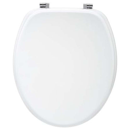 Alpha 55 Blanc Abattant wc en bois