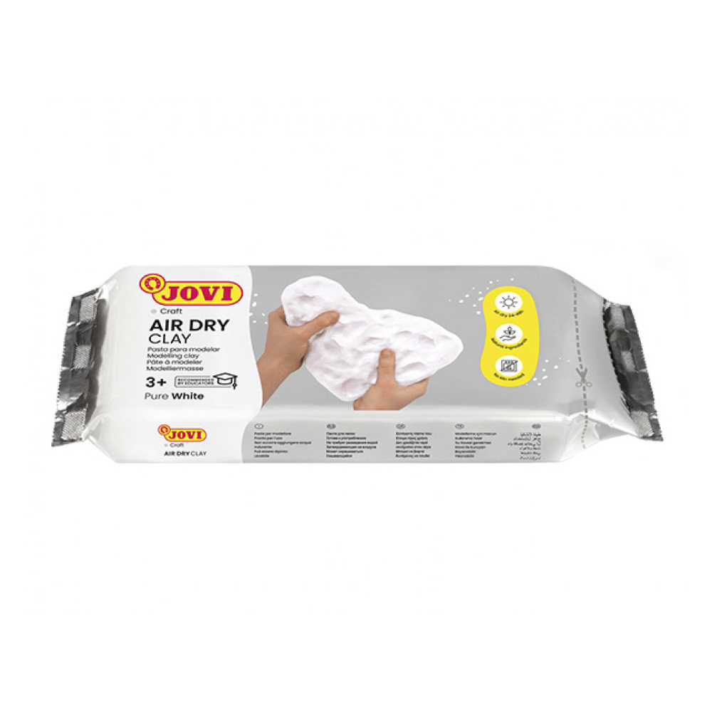 Alpha 55 Blanc Argile pâte à modeler air dry