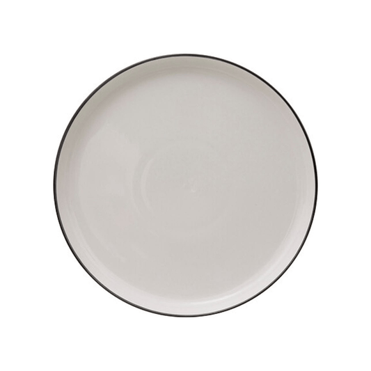 Alpha 55 Blanc Assiette plate Alix élégante et résistante