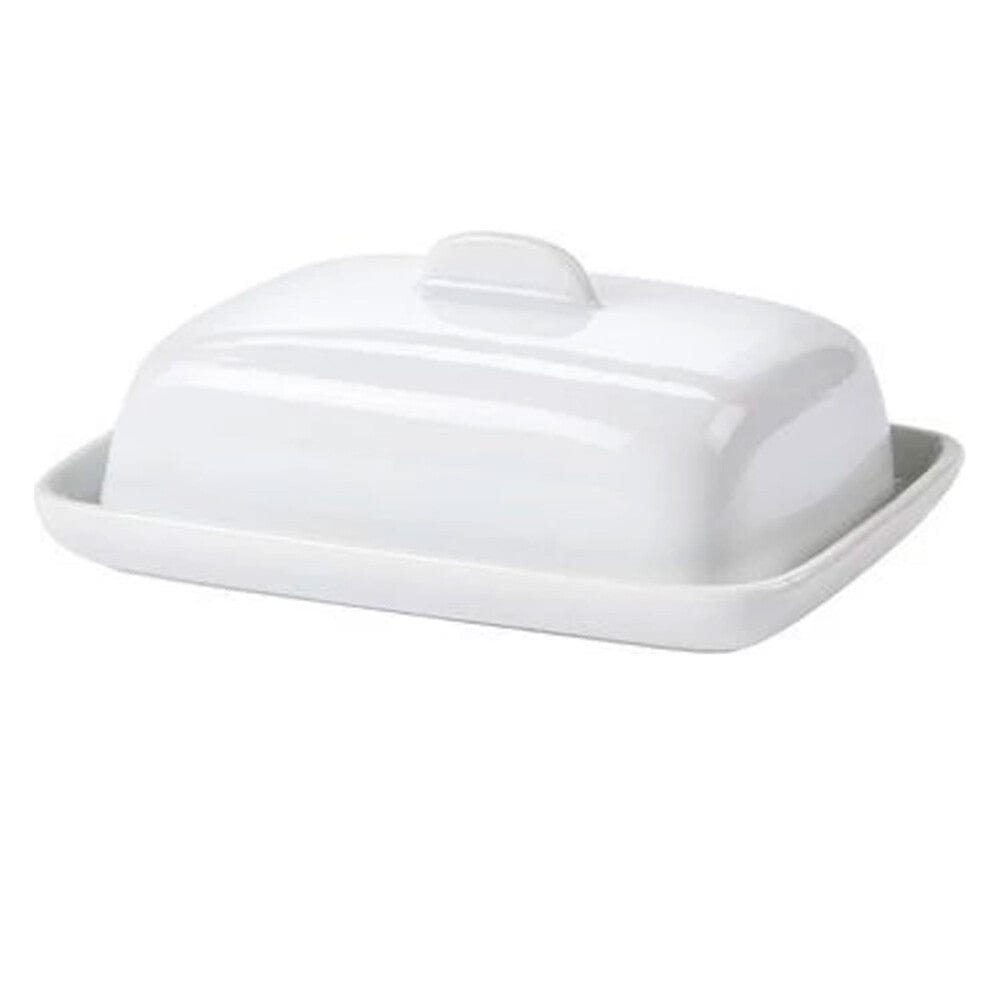 Alpha 55 Blanc Beurrier en porcelaine élégante