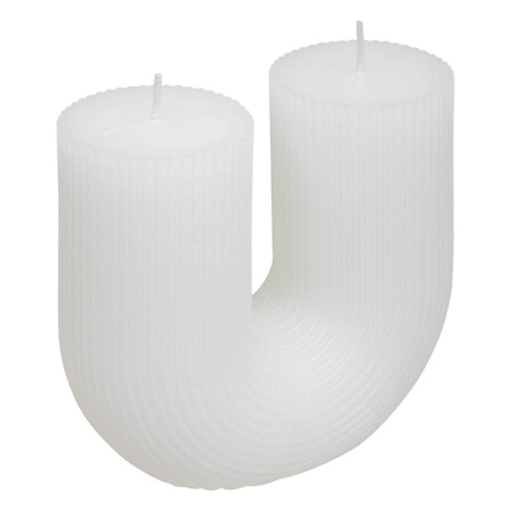 Alpha 55 Blanc Bougie U Demi – Design Moderne & Élégant