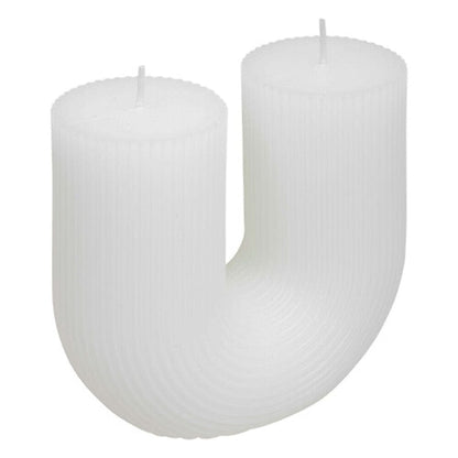 Alpha 55 Blanc Bougie U Demi – Design Moderne & Élégant