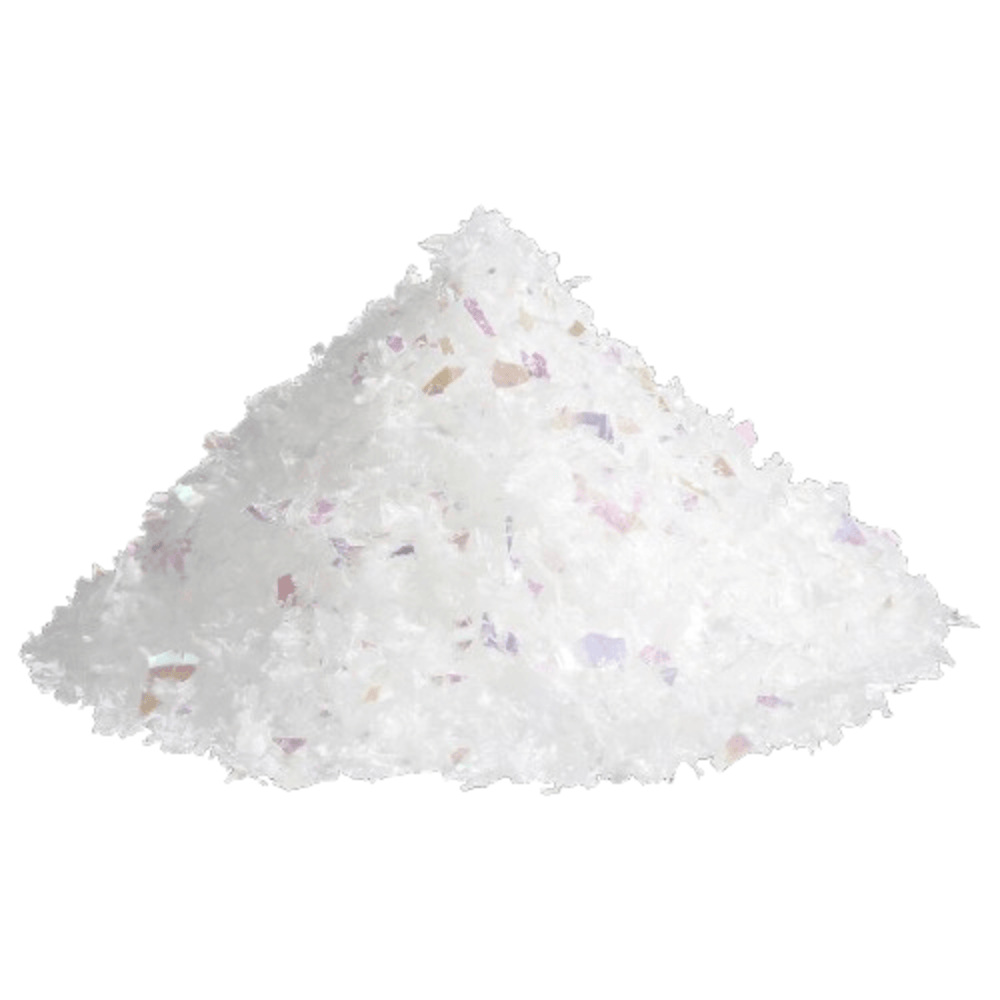 Alpha 55 Blanc Copeaux de neige irisés