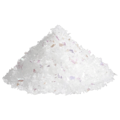 Alpha 55 Blanc Copeaux de neige irisés