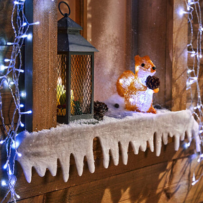 Alpha 55 Blanc Coulée de neige pailletée