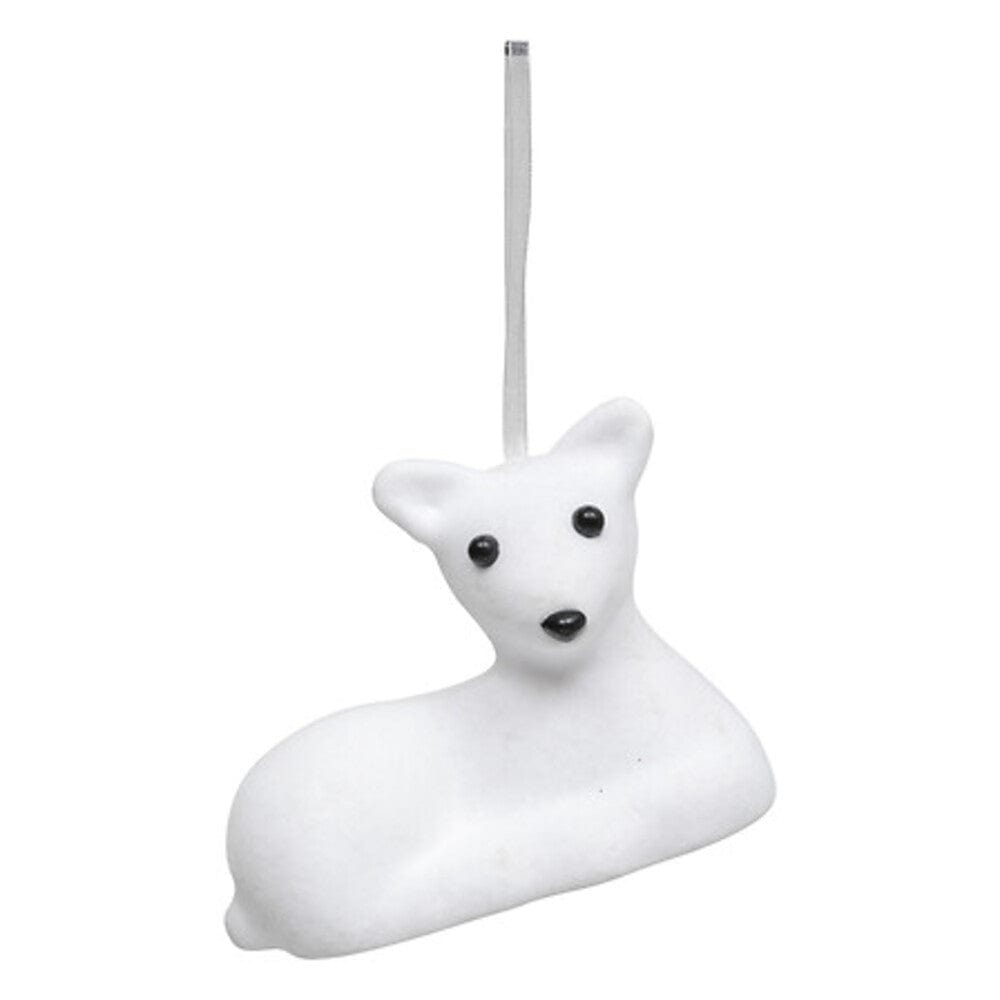 Alpha 55 Blanc Décoration de Noël en polystyrène