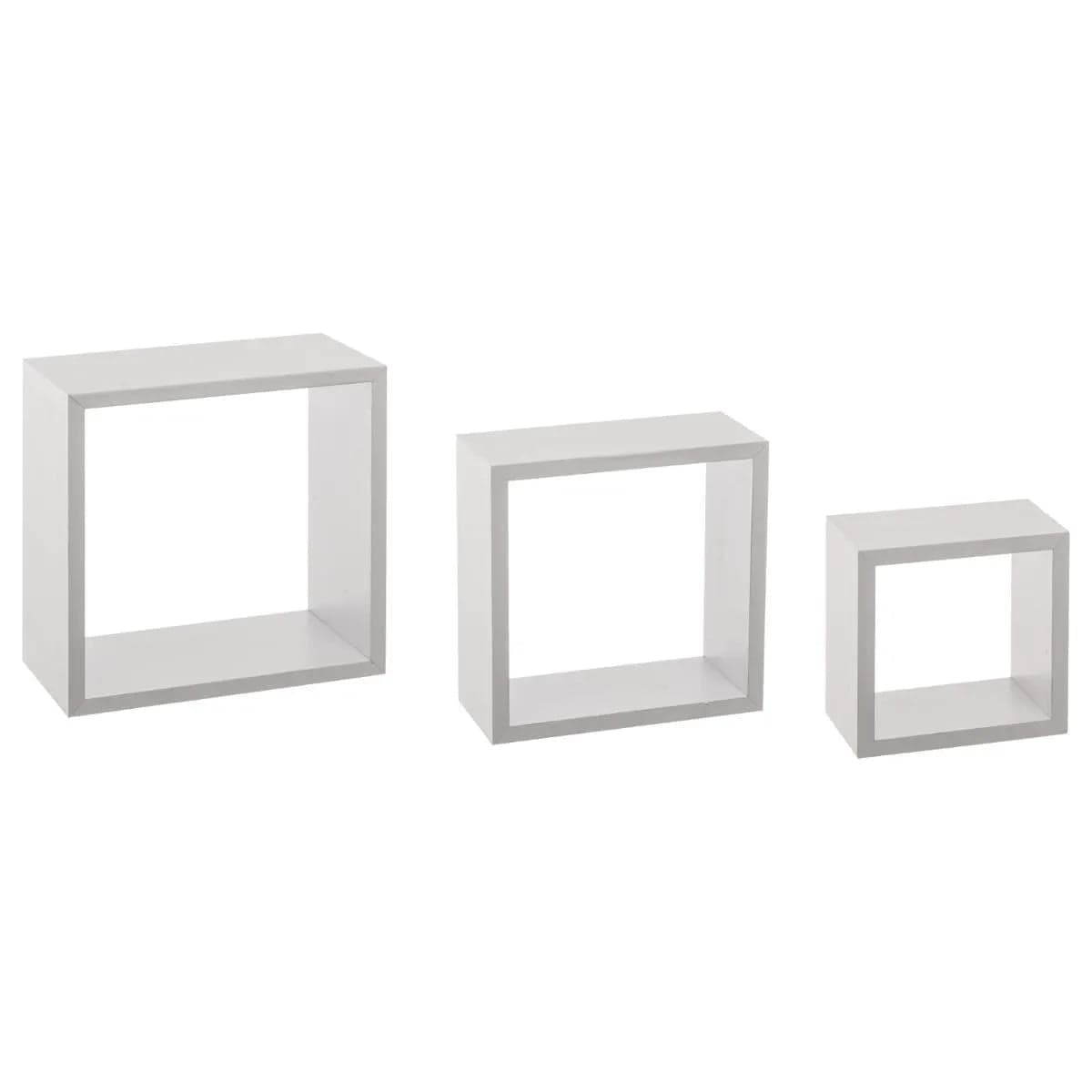 Alpha 55 Blanc Étagères  Fixy cube x3 S