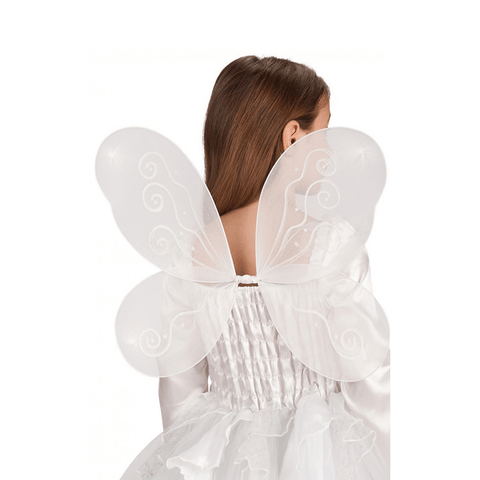 Alpha 55 Blanc Halloween accessoires enfant, ailes 40cm papillon