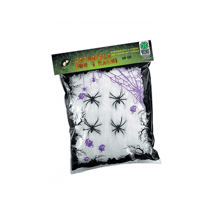 Alpha 55 Blanc Halloween déco , toile d'araignée 50g