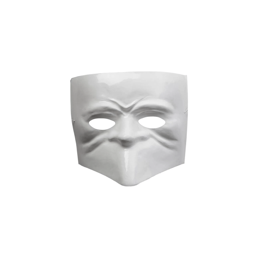 Alpha 55 Blanc Halloween masque mi-visage Bautta