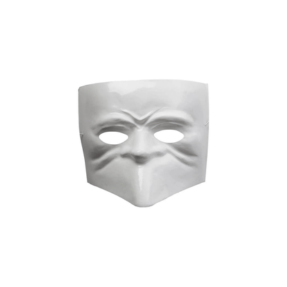 Alpha 55 Blanc Halloween masque mi-visage Bautta