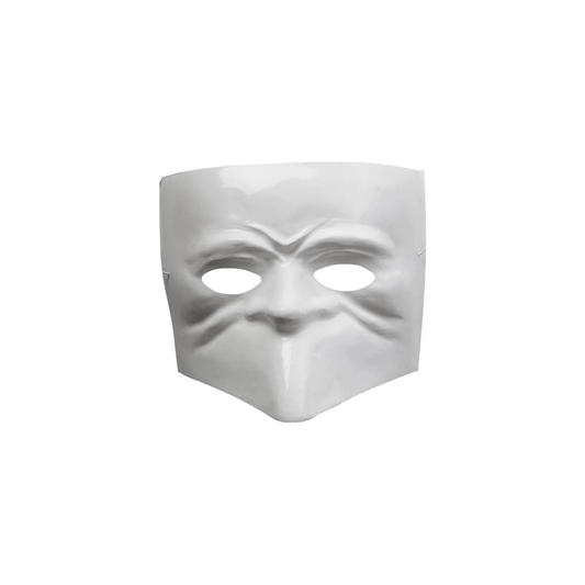 Alpha 55 Blanc Halloween masque mi-visage Bautta