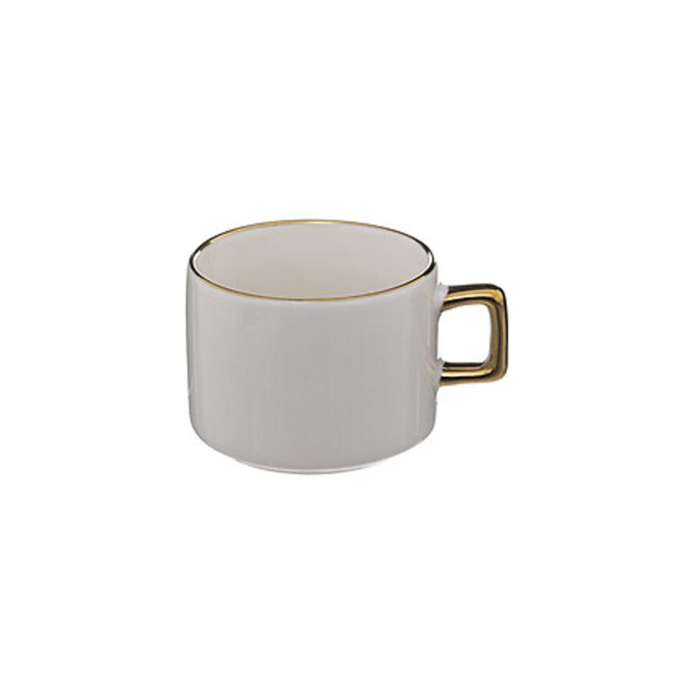 Alpha 55 Blanc Lot de 4 tasses sur rack