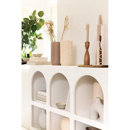 Alpha 55 Blanc Meuble 6 étagère niches "Soleya"