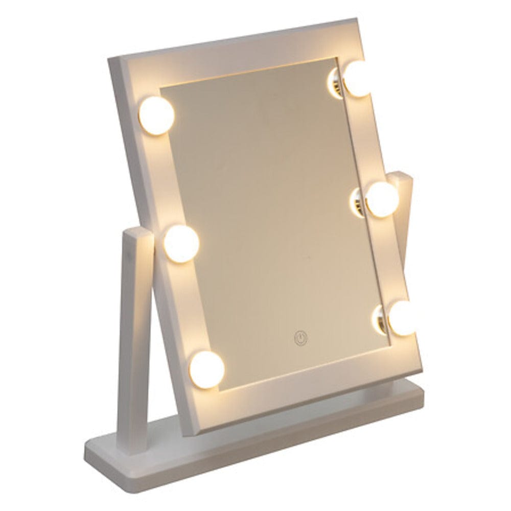 Alpha 55 Blanc Miroir de maquillage à LED