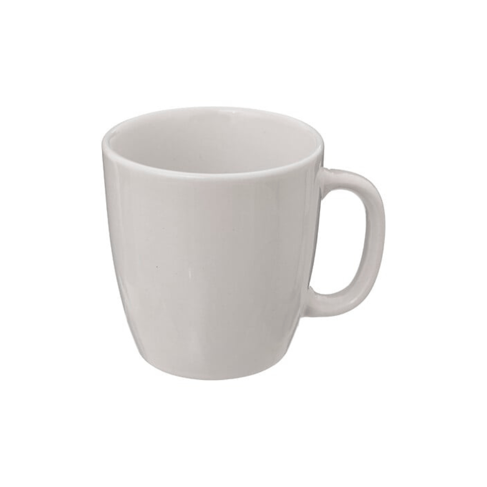 Alpha 55 Blanc Mug Colorama 18cl design coloré compact