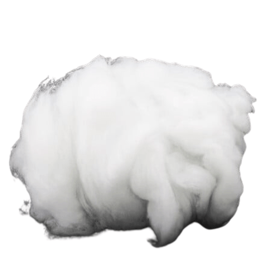 Alpha 55 Blanc Neige en coton aéré 100 g – Décoration de Noël blanche