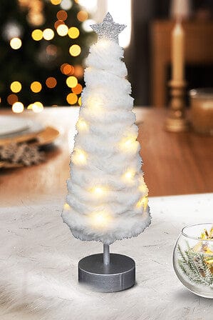 Alpha 55 Blanc Petit sapin lumineux à LED