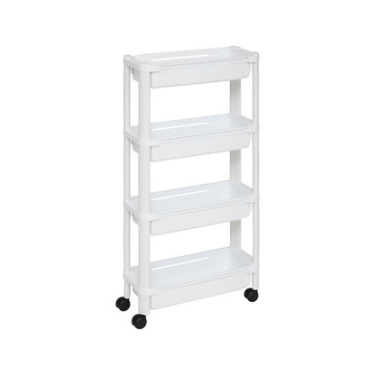 Alpha 55 Blanc Resserre Extensible 4 Niveaux de Rangement Cuisine